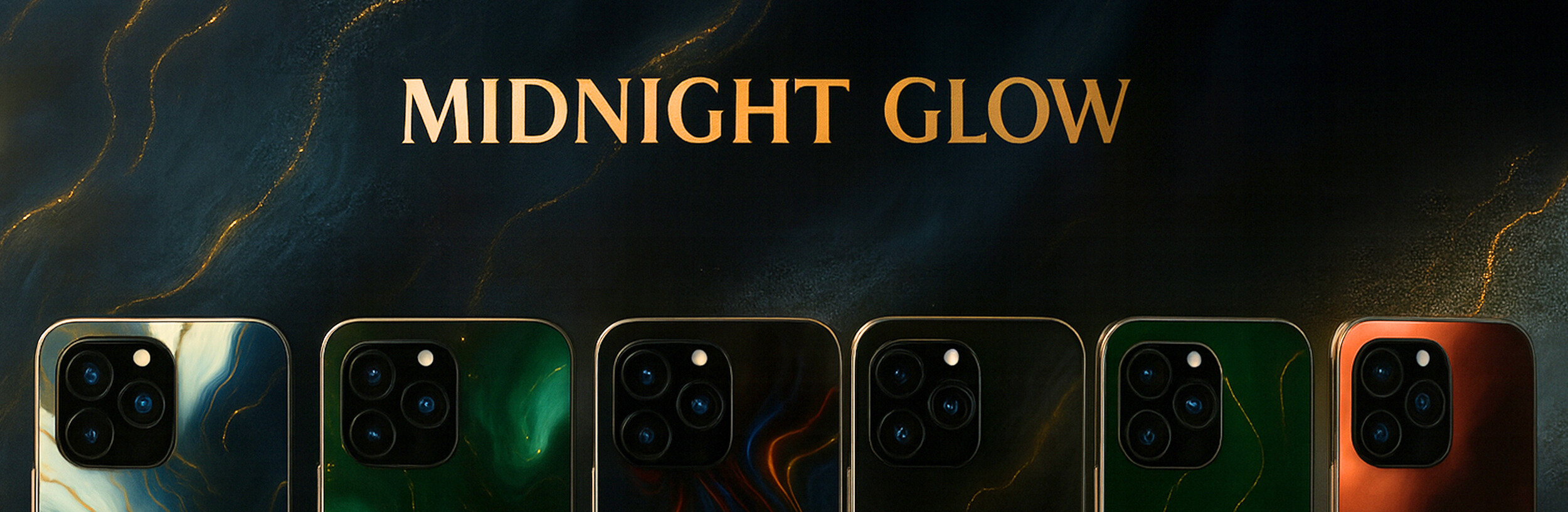 Maskice i futrole iz kolekcije Midnight Glow