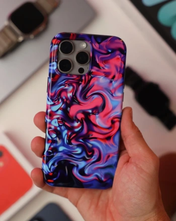 Picasee Fashion Case MagSafe za Apple iPhone 12 Pro Max - Redlight