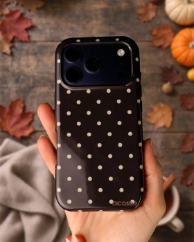 Picasee Fashion Case za Xiaomi 14 - Vanilla Dots & Chocolate