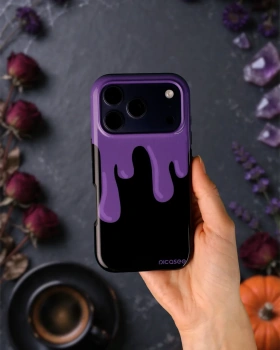 Picasee Fashion Case PowerShare pro Samsung Galaxy S25 5G - Purple spooky