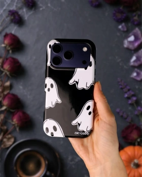 Picasee Fashion Case PowerShare pro Samsung Galaxy S26 - Black ghosts