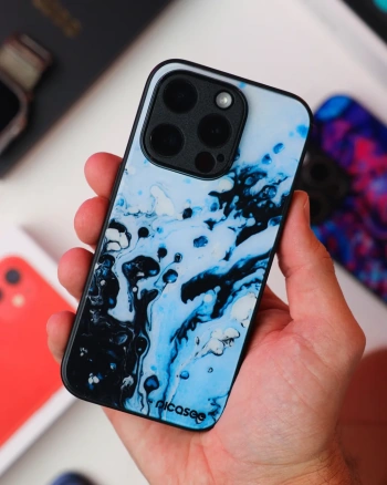 Picasee ULTIMATE CASE MagSafe za Apple iPhone 14 - Organic blue