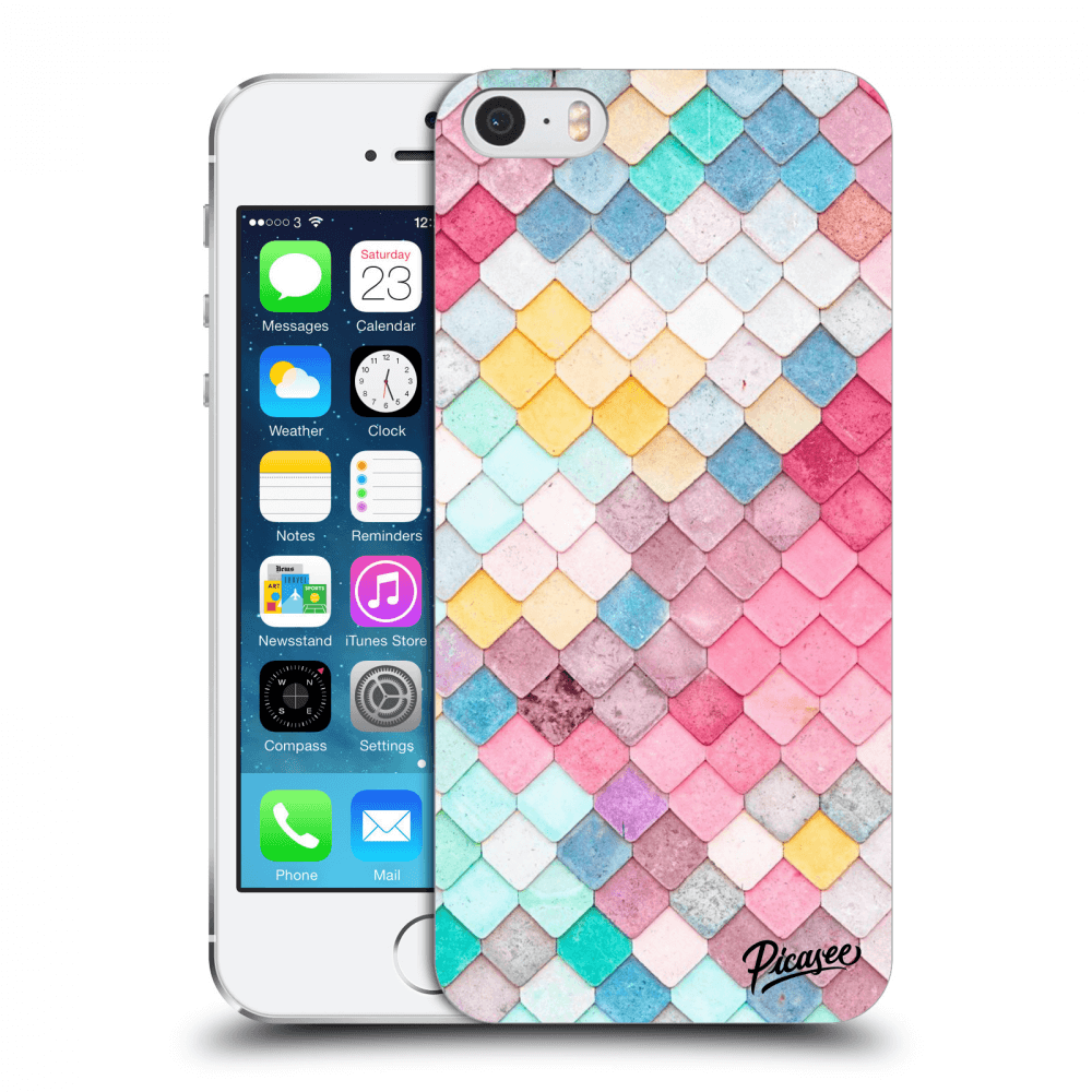 ULTIMATE CASE Za Apple IPhone 5/5S/SE - Colorful Roof