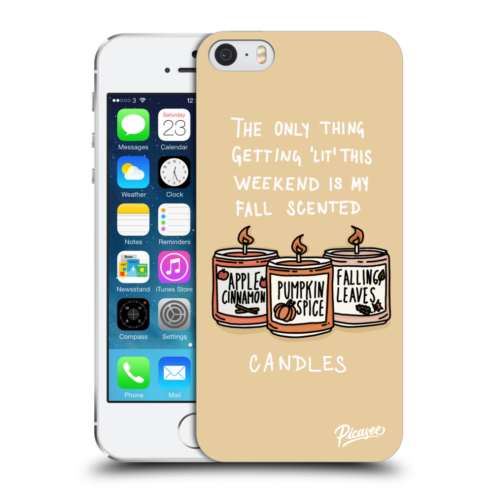 Picasee ULTIMATE CASE za Apple iPhone 5/5S/SE - Candles