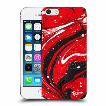 Maskica za Apple iPhone 5/5S/SE - Red black