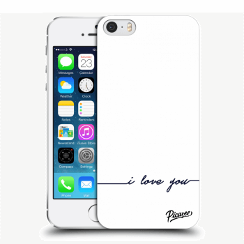 Picasee ULTIMATE CASE za Apple iPhone 5/5S/SE - I love you