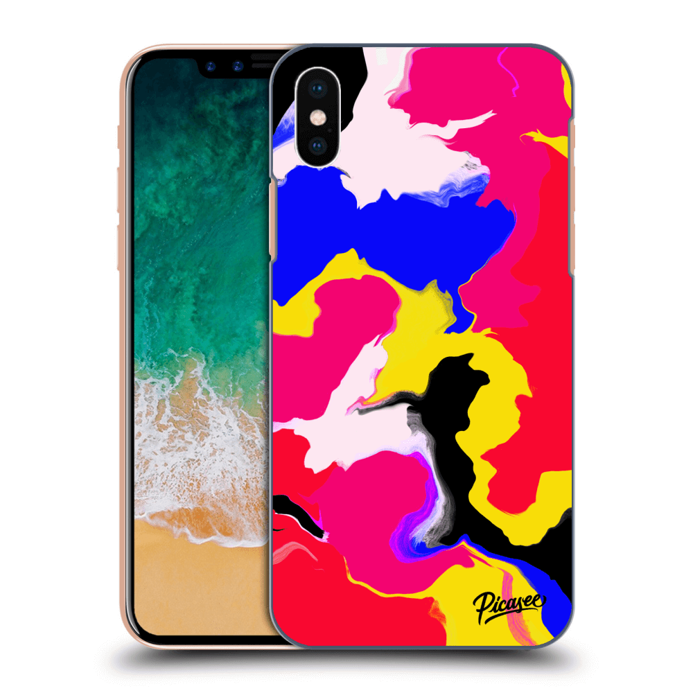 Picasee ULTIMATE CASE za Apple iPhone X/XS - Watercolor
