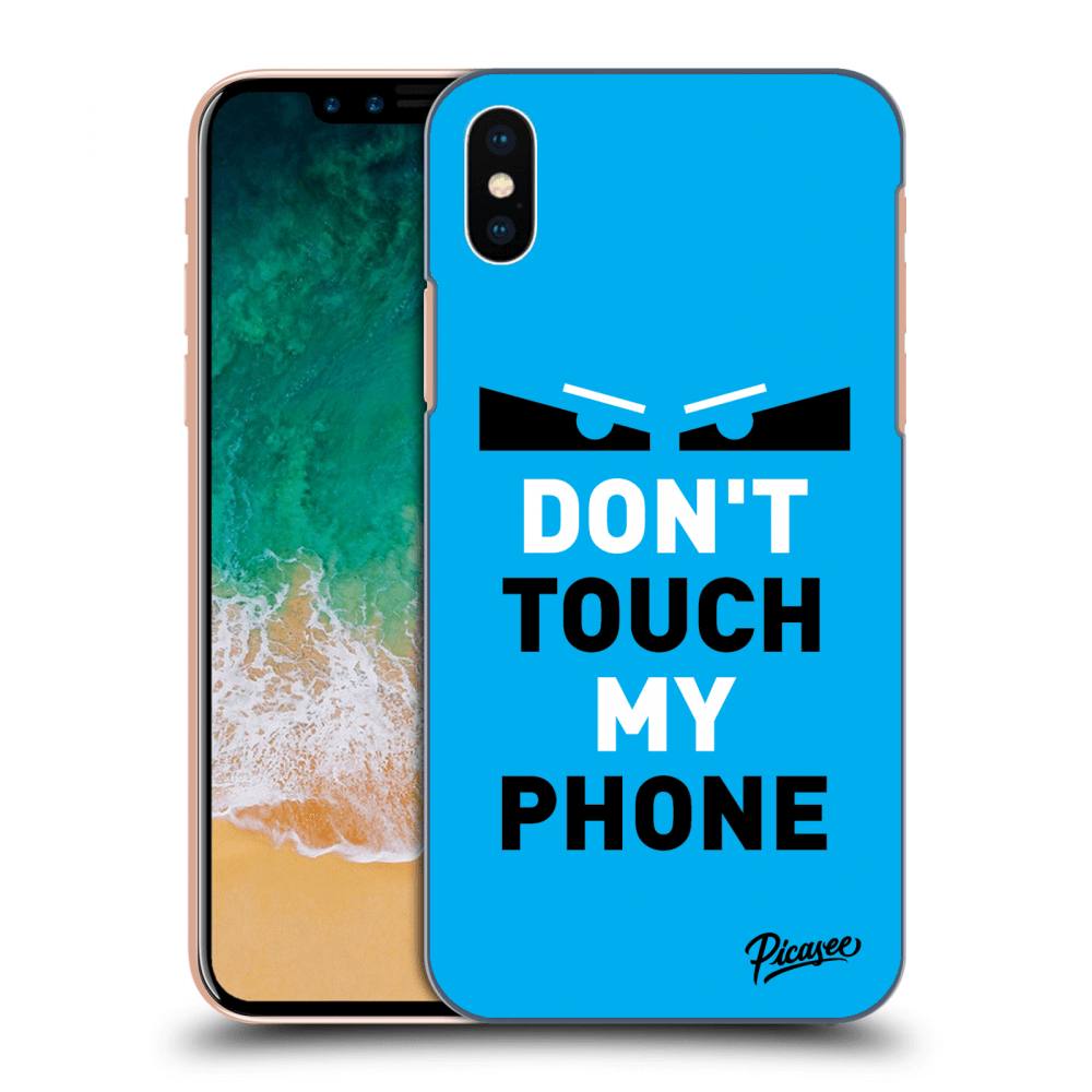 Picasee ULTIMATE CASE za Apple iPhone X/XS - Shadow Eye - Blue