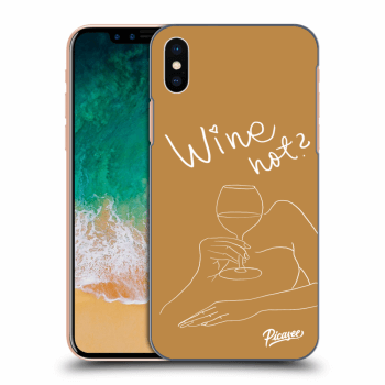 Picasee ULTIMATE CASE za Apple iPhone X/XS - Wine not