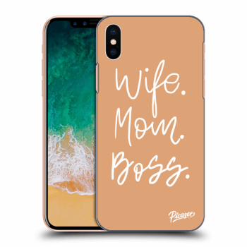 Picasee ULTIMATE CASE za Apple iPhone X/XS - Boss Mama