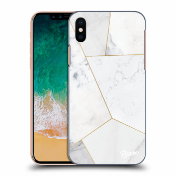 Picasee ULTIMATE CASE za Apple iPhone X/XS - White tile