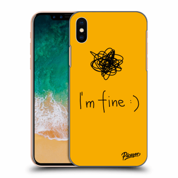 Maskica za Apple iPhone X/XS - I am fine