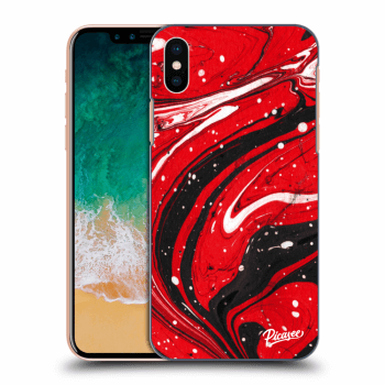 Maskica za Apple iPhone X/XS - Red black