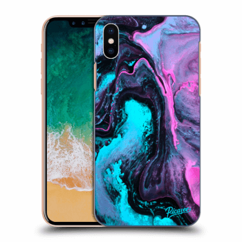 Picasee silikonska prozirna maskica za Apple iPhone X/XS - Lean 2