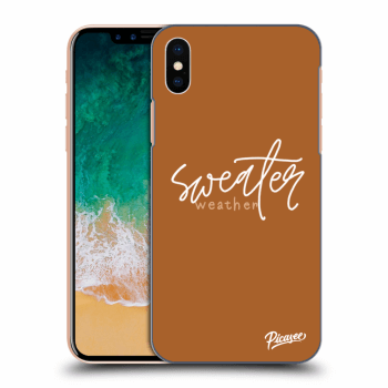 Maskica za Apple iPhone X/XS - Sweater weather