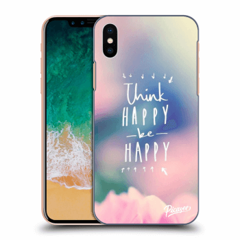 Maskica za Apple iPhone X/XS - Think happy be happy