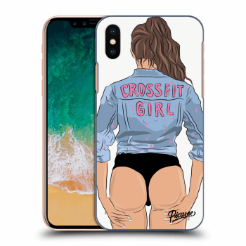Picasee ULTIMATE CASE za Apple iPhone X/XS - Crossfit girl - nickynellow
