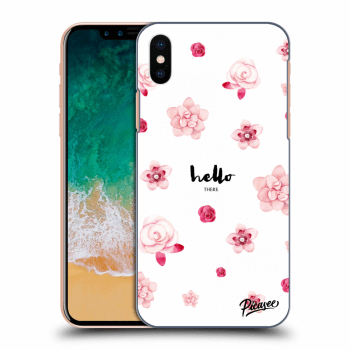 Picasee ULTIMATE CASE za Apple iPhone X/XS - Hello there