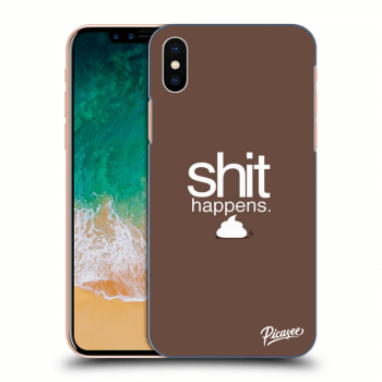 Maskica za Apple iPhone X/XS - Shit happens