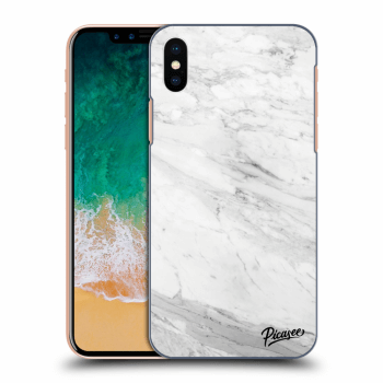 Picasee ULTIMATE CASE za Apple iPhone X/XS - White marble