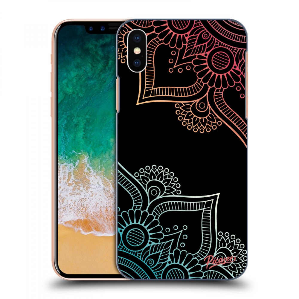 Picasee ULTIMATE CASE za Apple iPhone X/XS - Flowers pattern