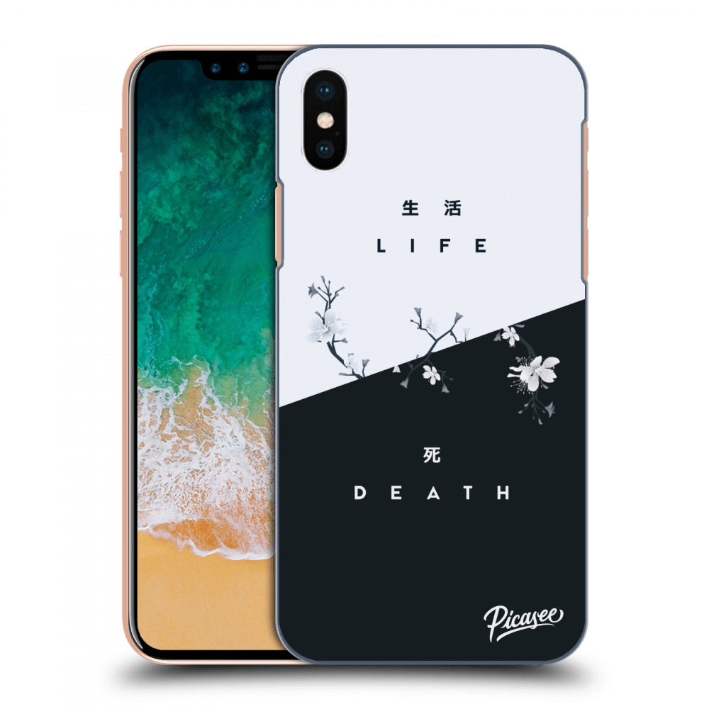 Picasee ULTIMATE CASE za Apple iPhone X/XS - Life - Death