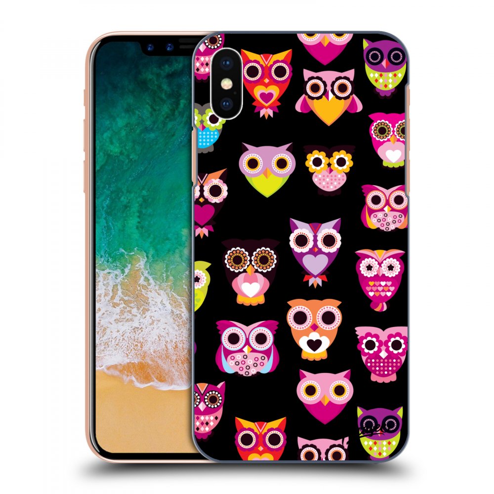 Picasee ULTIMATE CASE za Apple iPhone X/XS - Owls
