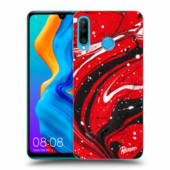 Maskica za Huawei P30 Lite - Red black