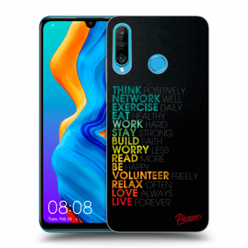 Maskica za Huawei P30 Lite - Motto life