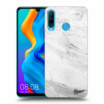 Maskica za Huawei P30 Lite - White marble