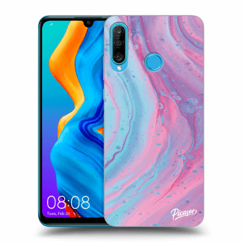 Maskica za Huawei P30 Lite - Pink liquid