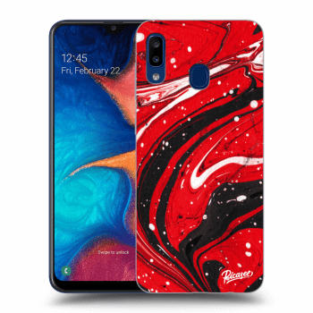 Maskica za Samsung Galaxy A20e A202F - Red black