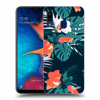 Maskica za Samsung Galaxy A20e A202F - Monstera Color