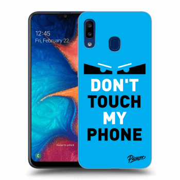 Maskica za Samsung Galaxy A20e A202F - Shadow Eye - Blue