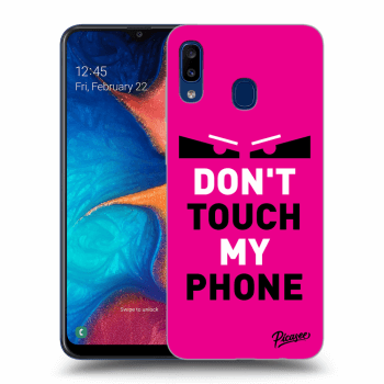 Maskica za Samsung Galaxy A20e A202F - Shadow Eye - Pink