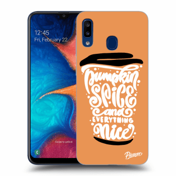 Maskica za Samsung Galaxy A20e A202F - Pumpkin coffee