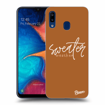 Maskica za Samsung Galaxy A20e A202F - Sweater weather