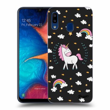 Maskica za Samsung Galaxy A20e A202F - Unicorn star heaven