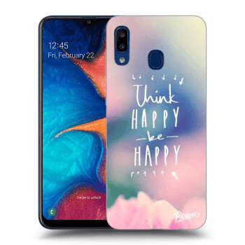 Maskica za Samsung Galaxy A20e A202F - Think happy be happy
