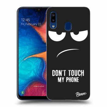 Maskica za Samsung Galaxy A20e A202F - Don't Touch My Phone