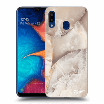 Maskica za Samsung Galaxy A20e A202F - Cream marble