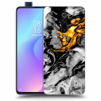 Maskica za Xiaomi Mi 9T (Pro) - Black Gold 2