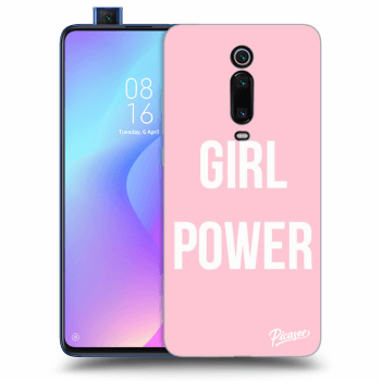 Picasee crna silikonska maskica za Xiaomi Mi 9T (Pro) - Girl power