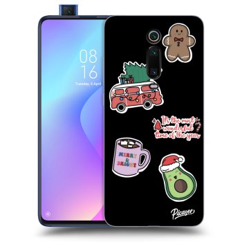 Maskica za Xiaomi Mi 9T (Pro) - Christmas Stickers