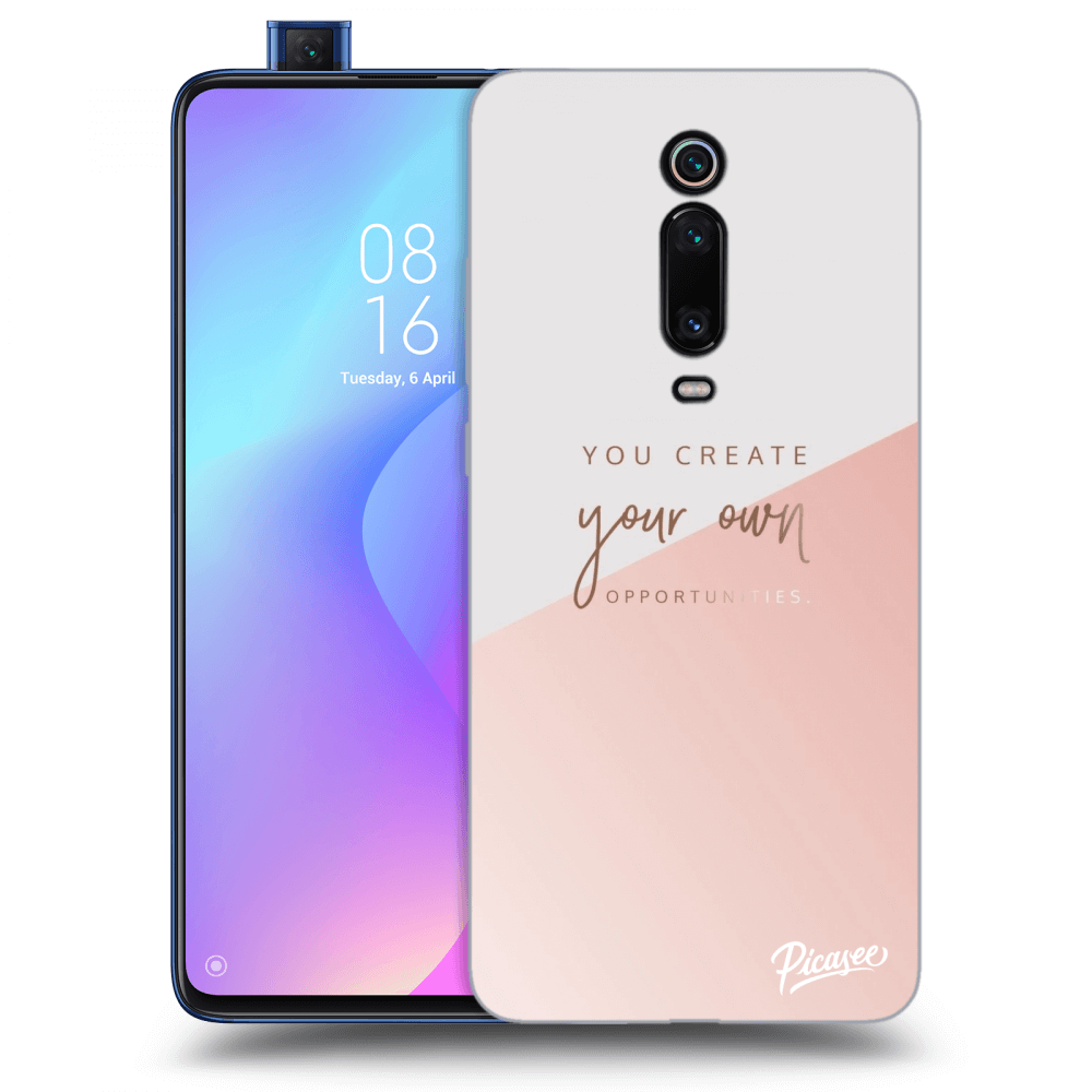 Picasee crna silikonska maskica za Xiaomi Mi 9T (Pro) - You create your own opportunities