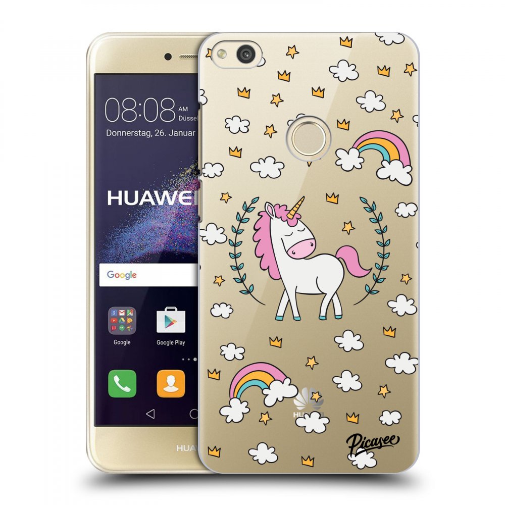 Picasee silikonska prozirna maskica za Huawei P9 Lite 2017 - Unicorn star heaven