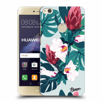 Picasee silikonska prozirna maskica za Huawei P9 Lite 2017 - Rhododendron