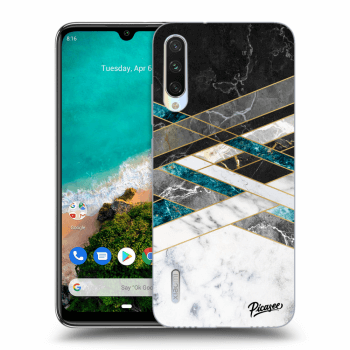 Maskica za Xiaomi Mi A3 - Black & White geometry