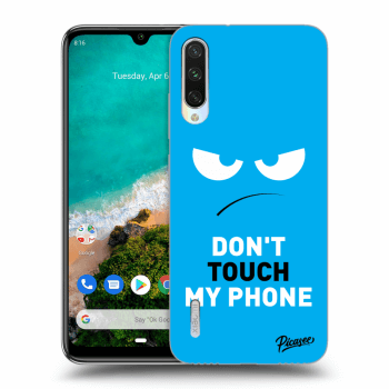Maskica za Xiaomi Mi A3 - Angry Eyes - Blue