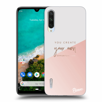 Picasee silikonska prozirna maskica za Xiaomi Mi A3 - You create your own opportunities